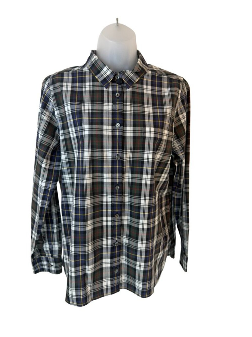 J.Crew Plaid Button Down Size 12